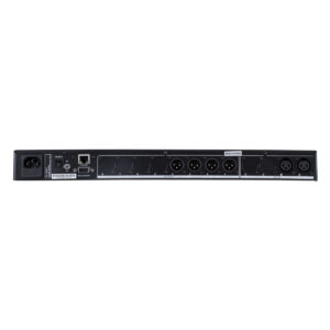 GloboStar® FDB US2403 98020 Audio Processor – Επαγγελματικός Επεξεργαστής Ήχου 2in & 4out – 32-bit DSP SHARC Processor – Frequency Response 20Hz-20Khz DR115DBu – AC 220V/50-60Hz – IP20 – Μαύρο – Μ48.2 x Π20.5 x Υ4.4cm
