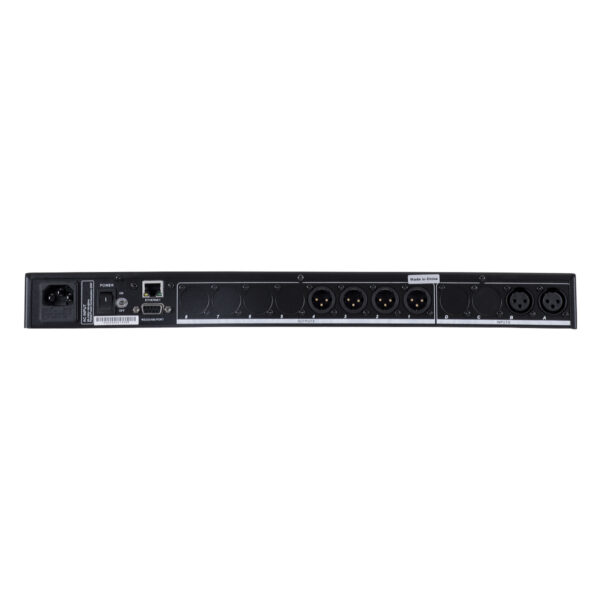 GloboStar® FDB US2403 98020 Audio Processor – Επαγγελματικός Επεξεργαστής Ήχου 2in & 4out – 32-bit DSP SHARC Processor – Frequency Response 20Hz-20Khz DR115DBu – AC 220V/50-60Hz – IP20 – Μαύρο – Μ48.2 x Π20.5 x Υ4.4cm