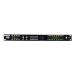 GloboStar® FDB US4803 98021 Audio Processor – Επαγγελματικός Επεξεργαστής Ήχου 4in & 8out – 32-bit DSP SHARC Processor – Frequency Response 20Hz-20Khz DR115DBu – AC 220V/50-60Hz – IP20 – Μαύρο – Μ48.2 x Π20.5 x Υ4.4cm