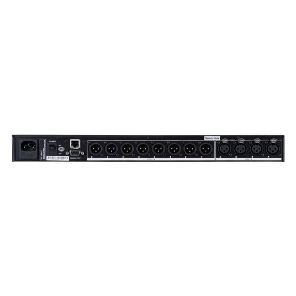 GloboStar® FDB US4803 98021 Audio Processor – Επαγγελματικός Επεξεργαστής Ήχου 4in & 8out – 32-bit DSP SHARC Processor – Frequency Response 20Hz-20Khz DR115DBu – AC 220V/50-60Hz – IP20 – Μαύρο – Μ48.2 x Π20.5 x Υ4.4cm