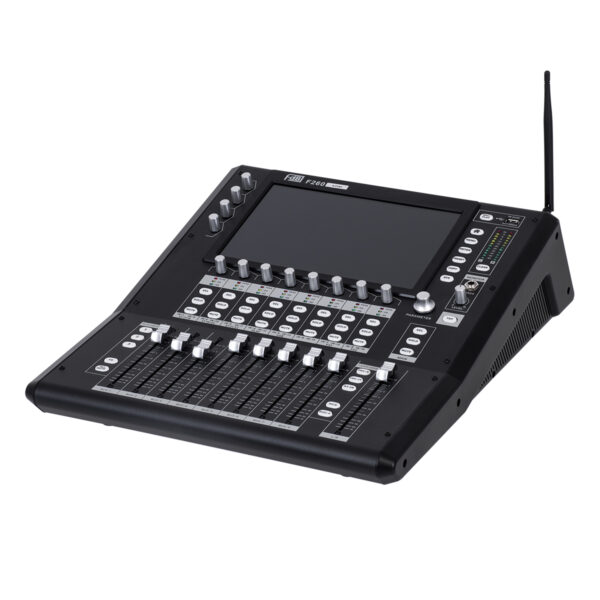GloboStar® FDB F260 98023 Multifunctional Digital Mixer Audio Console 24Ch – Επαγγελματική Ψηφιακή Κονσόλα Ήχου 16Ch Audio In / 8Ch Audio Out / 8Ch BUS Out – Οθόνη Αφής 10″ HD – Wifi Smart System – UDP – AC 220V/50-60Hz – IP20 – Μαύρο – Μ38 x Π49 x Υ14cm