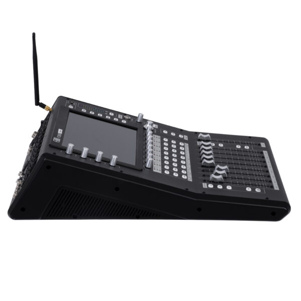 GloboStar® FDB F260 98023 Multifunctional Digital Mixer Audio Console 24Ch – Επαγγελματική Ψηφιακή Κονσόλα Ήχου 16Ch Audio In / 8Ch Audio Out / 8Ch BUS Out – Οθόνη Αφής 10″ HD – Wifi Smart System – UDP – AC 220V/50-60Hz – IP20 – Μαύρο – Μ38 x Π49 x Υ14cm