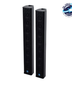GloboStar® FDB K803 98024 PA Speaker – Παθητικό Ηχείο Column Κολωνάτο Επιτοίχιο & Επιδαπέδιο 8Ω – 200W RMS (800W Peak) – 8 x 3″ Inches Mid & HF – IP20 – Μαύρο – Μ10 x Π11 x Υ75cm – Ζεύγος