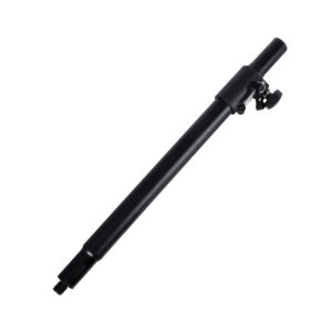 GloboStar® FDB K803-FLPL 98026 Speaker Base Flexible Adjustable Pole – Βάση Ηχείου Ρυθμιζόμενος Σωλήνας για Τοποθέτηση Συστήματος Κολωνάτων Ηχείων K803 με K112BAS – IP20 – Μαύρο – min Φ3.5 x Υ62cm – max Φ3.5 x Υ97cm – Ζεύγος