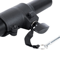 GloboStar® FDB K803-FLPL 98026 Speaker Base Flexible Adjustable Pole – Βάση Ηχείου Ρυθμιζόμενος Σωλήνας για Τοποθέτηση Συστήματος Κολωνάτων Ηχείων K803 με K112BAS – IP20 – Μαύρο – min Φ3.5 x Υ62cm – max Φ3.5 x Υ97cm – Ζεύγος