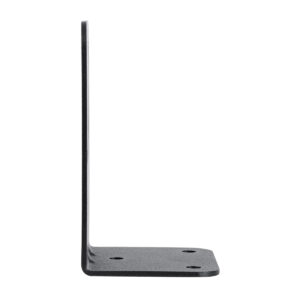 GloboStar® FDB K803-WB7 98029 Speaker Base Wall Bracket – Επιτοίχια Ρυθμιζόμενη Βάση Ηχείου για Τοποθέτηση Συστήματος Κολωνάτων Ηχείων K803 – IP20 – Μαύρο – Μ10 x Π8 x Υ14.5cm – Ζεύγος