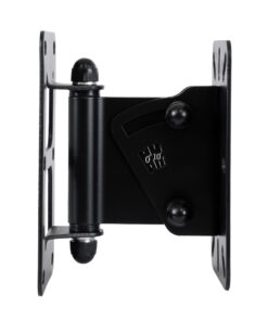 GloboStar® FDB K806-WB2 98030 Speaker Base Wall Bracket – Επιτοίχια Ρυθμιζόμενη Βάση Ηχείου για Τοποθέτηση Συστήματος Κολωνάτων Ηχείων K806 – IP20 – Μαύρο – Μ9.5 x Π11.5 x Υ16cm – Ζεύγος