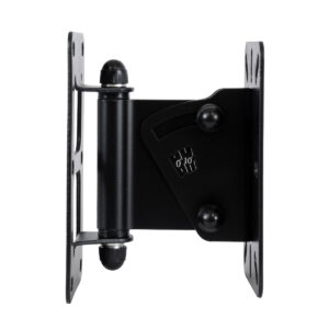 GloboStar® FDB K806-WB2 98030 Speaker Base Wall Bracket – Επιτοίχια Ρυθμιζόμενη Βάση Ηχείου για Τοποθέτηση Συστήματος Κολωνάτων Ηχείων K806 – IP20 – Μαύρο – Μ9.5 x Π11.5 x Υ16cm – Ζεύγος