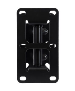 GloboStar® FDB K806-WB2 98030 Speaker Base Wall Bracket – Επιτοίχια Ρυθμιζόμενη Βάση Ηχείου για Τοποθέτηση Συστήματος Κολωνάτων Ηχείων K806 – IP20 – Μαύρο – Μ9.5 x Π11.5 x Υ16cm – Ζεύγος
