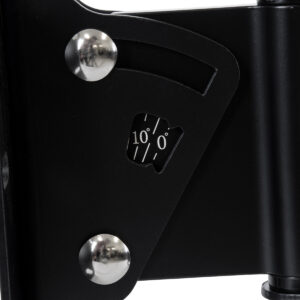 GloboStar® FDB K806-WB2 98030 Speaker Base Wall Bracket – Επιτοίχια Ρυθμιζόμενη Βάση Ηχείου για Τοποθέτηση Συστήματος Κολωνάτων Ηχείων K806 – IP20 – Μαύρο – Μ9.5 x Π11.5 x Υ16cm – Ζεύγος