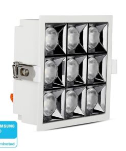 LED Φωτιστικό Χωνευτό 36W CRI>90 V-TAC PRO Samsung Chip 12° 2880lm Φυσικό 4000K – 983
