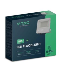 Προβολέας LED Samsung chip 100W 6500K Μαύρου Χρώματος IP65 V-TAC – 8846