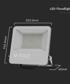 Προβολέας LED Samsung chip 100W 6500K Μαύρου Χρώματος IP65 V-TAC – 8846
