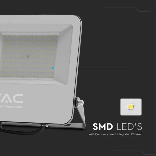 Προβολέας LED Samsung chip 100W 6500K Μαύρου Χρώματος IP65 V-TAC – 8846