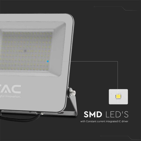 Προβολέας LED Samsung chip 100W 6500K Μαύρου Χρώματος IP65 V-TAC – 8846