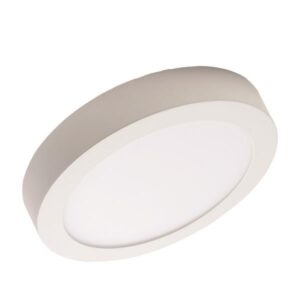 LED PANEL ΕΞΩΤΕΡΙΚΟ SLIM Φ300 24W 3000K ΛΕΥΚΟ PLUS EUROLAMP 145-68026