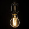 GloboStar® 99008 Λάμπα LED Long Filament E27 A60 Γλόμπος 10W 1000lm 360° AC 220-240V IP20 Φ6 x Υ10.5cm Θερμό Λευκό 2700K με Διάφανο Γυαλί – Dimmable – 3 Years Warranty