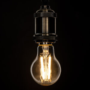 GloboStar® 99008 Λάμπα LED Long Filament E27 A60 Γλόμπος 10W 1000lm 360° AC 220-240V IP20 Φ6 x Υ10.5cm Θερμό Λευκό 2700K με Διάφανο Γυαλί – Dimmable – 3 Years Warranty
