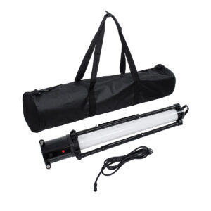 GloboStar® 99051 WORKING LIGHT LED Επαγγελματικό Φωτιστικό Εργασίας – Δυνατότητα Τοποθέτησης με Τρίποδο ή Κρεμαστό – 65W 6000lm 360° AC 220-240V IP65 με Αντοχή Κρούσης IK08 Φ70 x Υ130cm Ψυχρό Λευκό 6500K – 3 Years Warranty