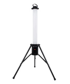GloboStar® 99051 WORKING LIGHT LED Επαγγελματικό Φωτιστικό Εργασίας – Δυνατότητα Τοποθέτησης με Τρίποδο ή Κρεμαστό – 65W 6000lm 360° AC 220-240V IP65 με Αντοχή Κρούσης IK08 Φ70 x Υ130cm Ψυχρό Λευκό 6500K – 3 Years Warranty