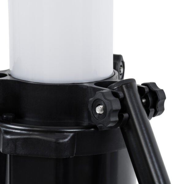 GloboStar® 99051 WORKING LIGHT LED Επαγγελματικό Φωτιστικό Εργασίας – Δυνατότητα Τοποθέτησης με Τρίποδο ή Κρεμαστό – 65W 6000lm 360° AC 220-240V IP65 με Αντοχή Κρούσης IK08 Φ70 x Υ130cm Ψυχρό Λευκό 6500K – 3 Years Warranty
