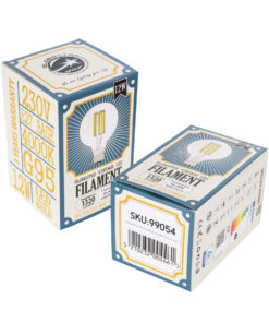 GloboStar® 99054 Λάμπα LED Long Filament E27 G95 Γλόμπος 12W 1320lm 360° AC 220-240V IP20 Φ9.5 x Υ13.5cm Φυσικό Λευκό 4000K με Διάφανο Γυαλί – Dimmable – 3 Years Warranty