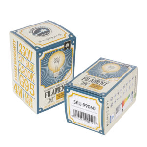 GloboStar® 99060 Λάμπα LED Ultra Thin Soft S Spiral Filament E27 G95 Γλόμπος 4W 280lm 360° AC 220-240V IP20 Φ9.5 x Υ13.5cm Ultra Θερμό Λευκό 2200K με Μελί Γυαλί – Dimmable – 3 Years Warranty