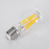 GloboStar® 99087 Λάμπα LED Long Filament E27 A60 Γλόμπος 7W 1470lm 360° AC 220-240V IP20 Φ6 x Υ11cm Θερμό Λευκό 2700K με Διάφανο Γυαλί – Pro Series 210lm/W – A Ενεργειακή Κλάση – 3 Χρόνια Εγγύηση