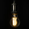 GloboStar® 99087 Λάμπα LED Long Filament E27 A60 Γλόμπος 7W 1470lm 360° AC 220-240V IP20 Φ6 x Υ11cm Θερμό Λευκό 2700K με Διάφανο Γυαλί – Pro Series 210lm/W – A Ενεργειακή Κλάση – 3 Χρόνια Εγγύηση