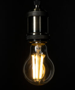 GloboStar® 99087 Λάμπα LED Long Filament E27 A60 Γλόμπος 7W 1470lm 360° AC 220-240V IP20 Φ6 x Υ11cm Θερμό Λευκό 2700K με Διάφανο Γυαλί – Pro Series 210lm/W – A Ενεργειακή Κλάση – 3 Χρόνια Εγγύηση