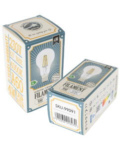GloboStar® 99091 Λάμπα LED Long Filament E27 A60 Γλόμπος 4W 840lm 360° AC 220-240V IP20 Φ6 x Υ11cm Φυσικό Λευκό 4000K με Διάφανο Γυαλί – Pro Series 210lm/W – A Ενεργειακή Κλάση – 3 Χρόνια Εγγύηση