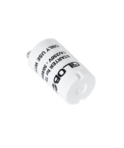 GloboStar® 99099 Starter για Λάμπες LED Τύπου Φθορισμού T8 G13 Θερμοπλαστικό Max 1A AC 250V IP20 Φ2 x Μ3.8cm – 3 Χρόνια Εγγύηση