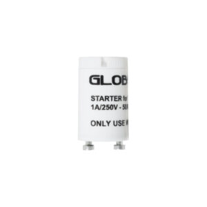 GloboStar® 99099 Starter για Λάμπες LED Τύπου Φθορισμού T8 G13 Θερμοπλαστικό Max 1A AC 250V IP20 Φ2 x Μ3.8cm – 3 Χρόνια Εγγύηση