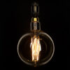 GloboStar® 99165 Λάμπα LED Long Filament E27 G200 PITAYAS Γλόμπος 8W 720lm 360° AC 220-240V IP20 Φ20 x Υ30cm Ultra Θερμό Λευκό 2200K με Μελί Γυαλί – Dimmable – 3 Χρόνια Εγγύηση