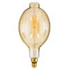 GloboStar® 99166 Λάμπα E27 BT180 Mangos LED LONG FILAMENT 12W 1060 lm 320° AC 85-265V Edison Retro με Μελί Γυαλί Ultra Θερμό Λευκό 2200 K Dimmable