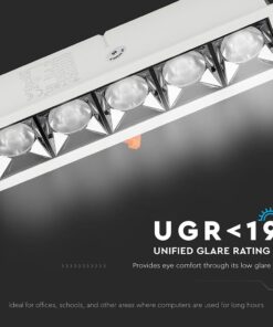 LED Φωτιστικό Χωνευτό 20W CRI>90 V-TAC PRO Samsung Chip 38° 1600lm Ψυχρό 5700K – 994