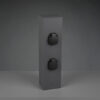 Πρίζα Κήπου Trio Lighting    Ανθρακί Μεταλλικό   IP54 9964-42