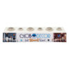 GloboStar® 99800 Stand Δειγματισμού Λαμπτήρων LED με 3 x E14 & 3 x E27 Ντουί με Καλώδιο 1,3 Μέτρα Διακόπτη On / Off GloboDecor