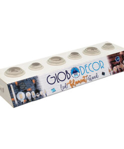 GloboStar® 99800 Stand Δειγματισμού Λαμπτήρων LED με 3 x E14 & 3 x E27 Ντουί με Καλώδιο 1,3 Μέτρα Διακόπτη On / Off GloboDecor