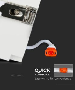 LED Φωτιστικό Χωνευτό 36W CRI>90 V-TAC PRO Samsung Chip 38° 2880lm Ψυχρό 5700K – 997