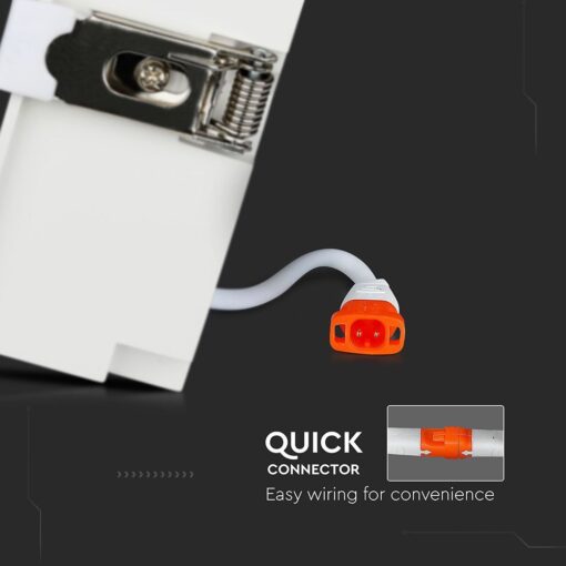 LED Φωτιστικό Χωνευτό 36W CRI>90 V-TAC PRO Samsung Chip 38° 2880lm Ψυχρό 5700K – 997