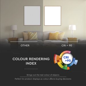 LED Φωτιστικό Χωνευτό 36W CRI>90 V-TAC PRO Samsung Chip 38° 2880lm Ψυχρό 5700K – 997