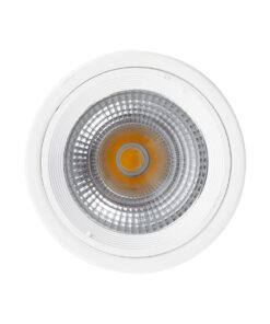 GloboStar® 999-0002 Φωτιστικό Σποτ Οροφής Downlight 15W 1500lm 24° AC 220-240V IP20 Θερμό Λευκό 3000K