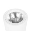 GloboStar® 999-0002 Φωτιστικό Σποτ Οροφής Downlight 15W 1500lm 24° AC 220-240V IP20 Θερμό Λευκό 3000K