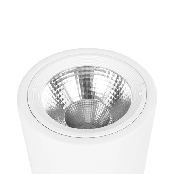 GloboStar® 999-0002 Φωτιστικό Σποτ Οροφής Downlight 15W 1500lm 24° AC 220-240V IP20 Θερμό Λευκό 3000K
