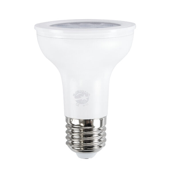 GloboStar® 60083 Λάμπα LED E27 PAR20 8W 752lm 90° AC 220-240V IP20 Φ6.5 x Υ8.5cm Θερμό Λευκό 2700K - 3 Χρόνια Εγγύηση