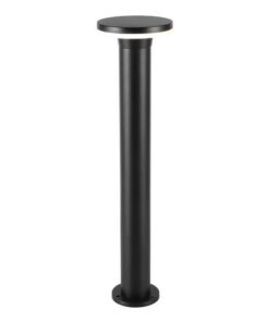 ΚΟΛΩΝΑΚΙ ΑΛΟΥΜΙΝΙΟΥ 12W Φ150×600 IP65 3000K ΜΑΥΡΟ EUROLAMP – 145-20630