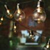 PARTY LED, 20 LED ΜΕ ΠΛΑΣΤΙΚΟΥΣ ΔΙΑΦΑΝΟΥΣ ΓΛΟΥΜΠΟΥΣ 5cm,  31V ADAPTOR, ΔΙΑΦΑΝΟ ΚΑΛΩΔΙΟ, ΘΕΡΜΟ ΛΕΥΚΟ LED, ΠΡΟΕΚΤΑΣΗ ΠΑΡΟΧΗΣ 1m, ΑΝΑ 20cm, ΙΡ44 EUROLAMP – 600-80000