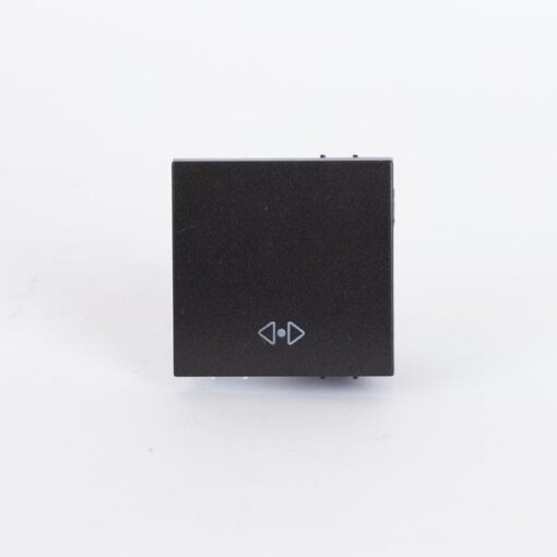 ΔΙΑΚΟΠΤΗΣ 2 MODULES ΜΕΣΑΙΟΣ A/R ΜΑΥΡΟ EUROLAMP – 152-20108
