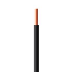 ΚΑΛΩΔΙΟ NYA ΗΟ5V-U 1Χ1mm² ΜΑΥΡΟ (100m/roll) EUROLAMP – 150-13300
